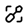 Icon schwarz Schraubenschlüssel für Autoservice und Technik