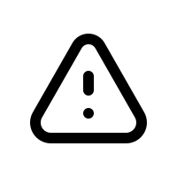 Icon schwarz mit Ausrufezeichen im Dreieck als Hinweis 