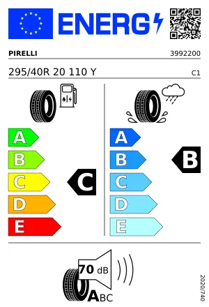PIRELLI P ZERO™ (PZ4) SPORTS CAR 295/40 R20 110 Y
