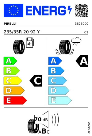 PIRELLI P ZERO™ (PZ4) SPORTS CAR 235/35 R20 92 Y