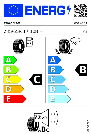 TRACMAX X-PRIVILO TX9 235/65 R17 108 H