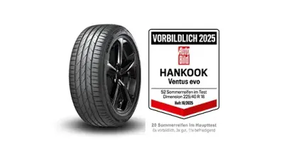 Hankook Ventus evo (K137), Premium-Sommerreifen für PKW, mit Testlabel Auto Bild "vorbildlich" 2025