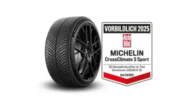 Michelin CrossClimate 3 Sport, Premium-Allwetterreifen für PKW und SUV, mit Testlabel Auto Bild "vorbildlich" 2025