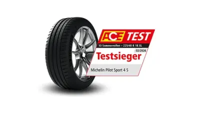 Michelin Pilot Sport 4 S, Premium-Sommerreifen für PKW und SUV, mit Testlabel ACE Testsieger 2026