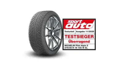 Michelin Pilot Alpin 5, Premium-Winterreifen für PKW und SUV, mit Testlabel Sport Auto Testsieger 2025