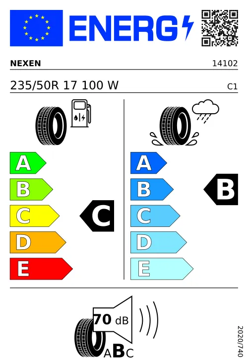  NEXEN N`FERA SU-1 235/50 R17 100 W
