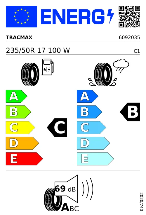  TRACMAX X PRIVILO TX-3 235/50 R17 100 W