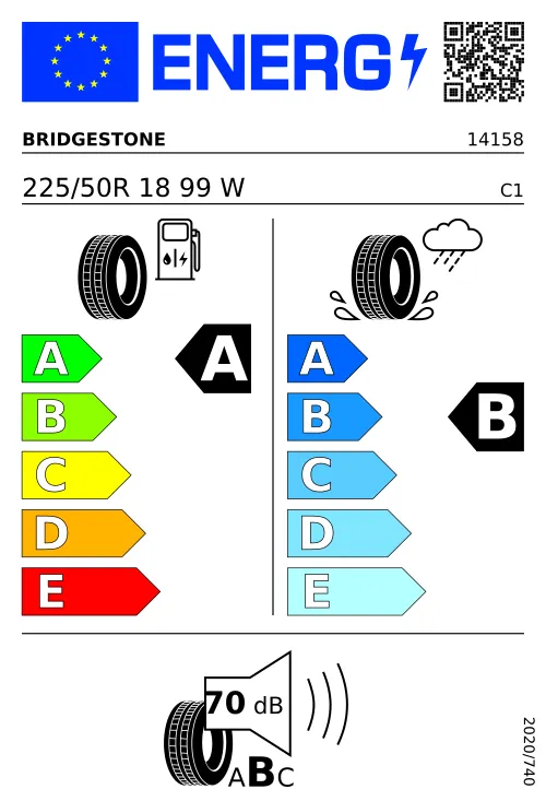  BRIDGESTONE Turanza T005 225/50 R18 99 W