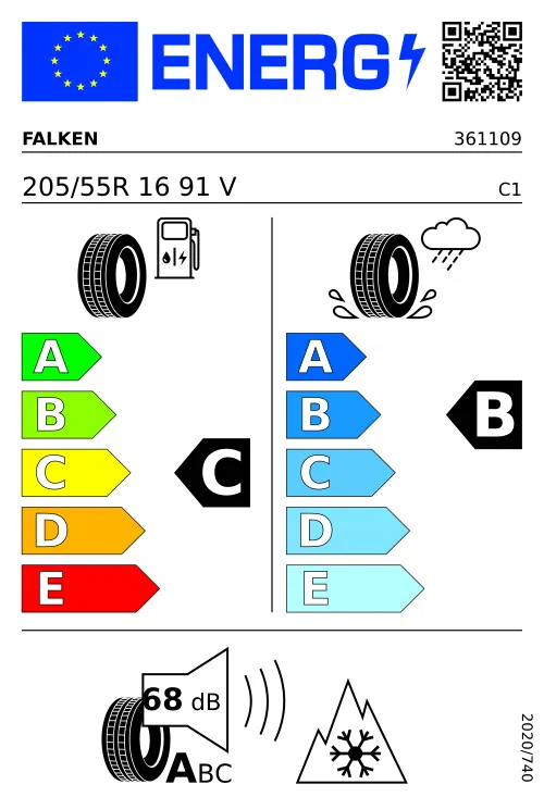  FALKEN EUROALL SEAS.AS220 205/55 R16 91 V