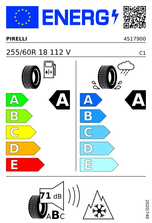  PIRELLI SCORP.ALL SEA.SF-3 255/60 R18 112 V