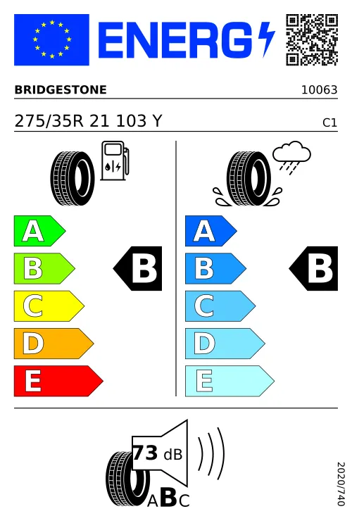  BRIDGESTONE Alenza 001 275/35 R21 103 Y