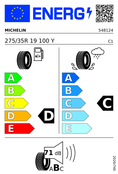  MICHELIN Pilot Sport Cup 2 275/35 R19 100 Y