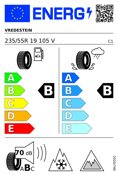 VREDESTEIN Quatrac Pro EV 235/55 R19 105 V