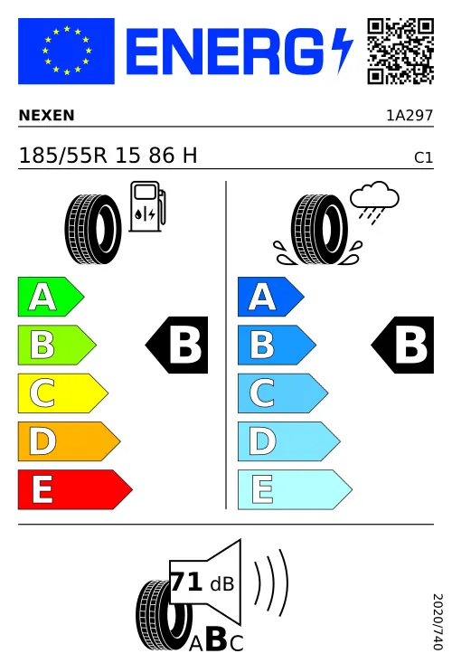  NEXEN N`BLUE S 185/55 R15 86 H