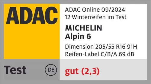  MICHELIN Alpin 6 205/60 R17 97 H