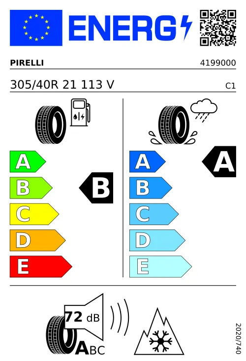  PIRELLI SCORPION™ WINTER 2 305/40 R21 113 V
