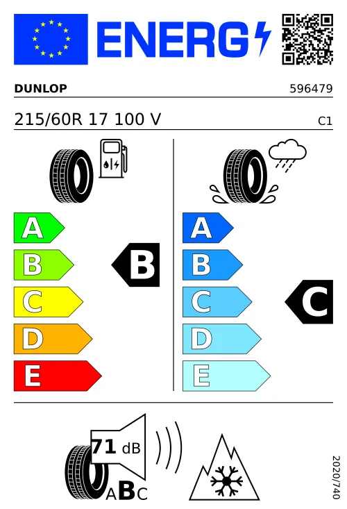  DUNLOP ALL SEASON-2 215/60 R17 100 V
