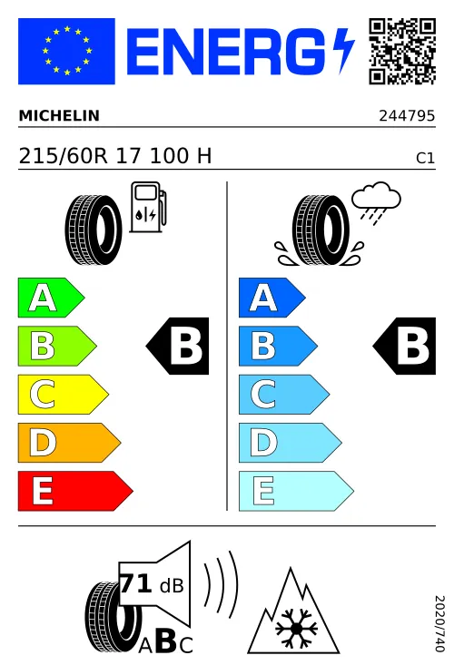  MICHELIN CrossClimate 2 215/60 R17 100 H